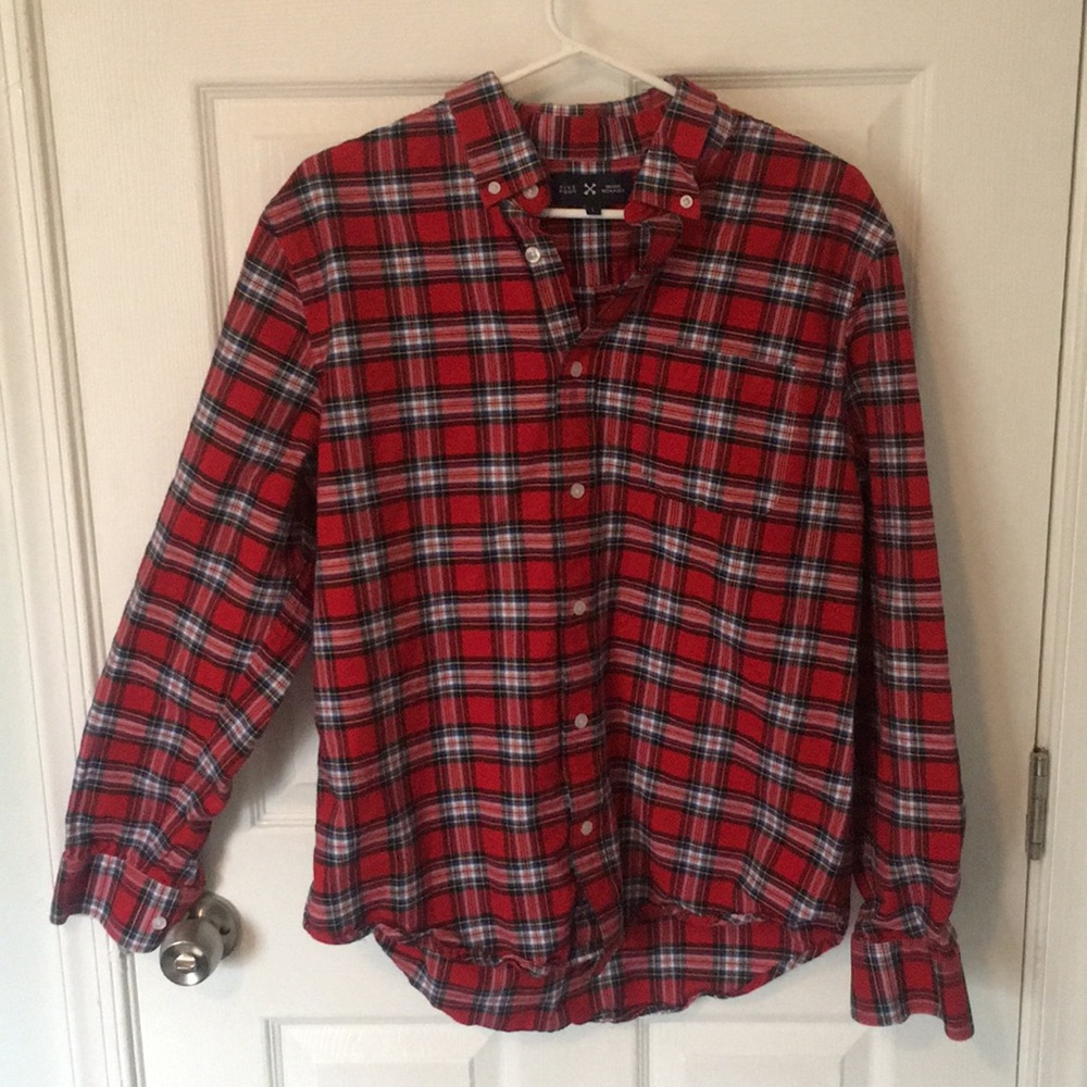 Five Four Mike McNairy red Flannel, large